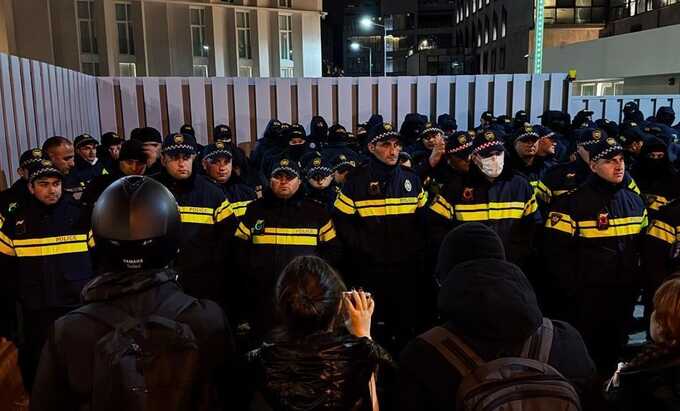 В Тбилиси и других городах Грузии вспыхнули протесты против «Грузинской мечты»